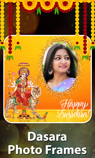 Android application Dussehra Photo Frame 2024 screenshort