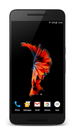 Android application Fish 3D Live Wallpaper screenshort
