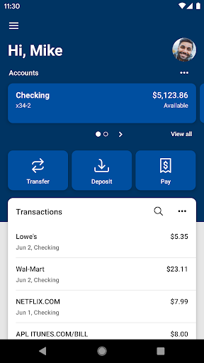 Texas Bank and Trust Mobile Screenshot