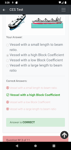 Android application PSV. Operational Deck CES Test screenshort