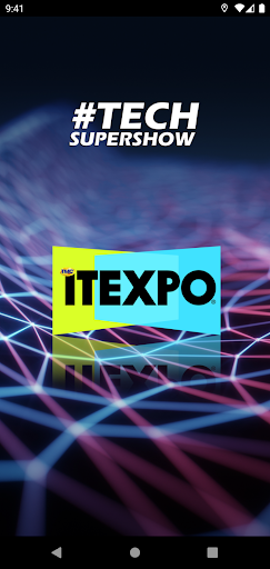 Android application ITEXPO #TECHSUPERSHOW screenshort
