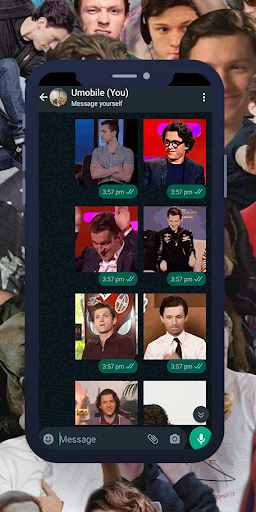 Tom Holland Animated Stickers Screen 2