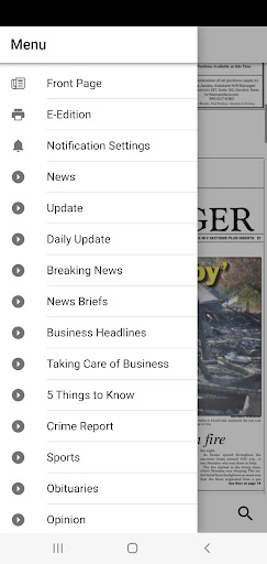 Android application Wise County Messenger screenshort