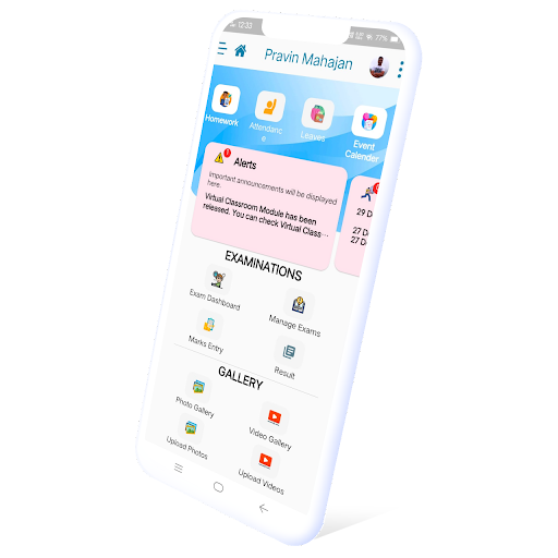 Android application VidyaLekha Staff & Admin App screenshort