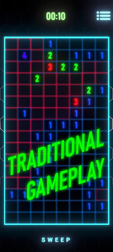 Neon Minesweeper Pro Screen 3