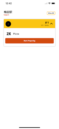 emenu staff Screen 3