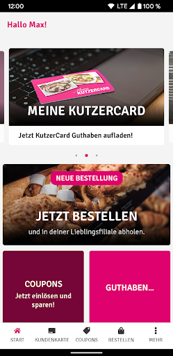 Android application Backhaus Kutzer App screenshort