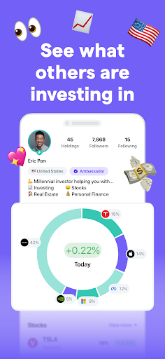 Android application Blossom: Portfolio Tracker screenshort