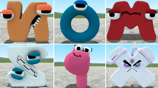 alphabet lore for garry's mod screenshot
