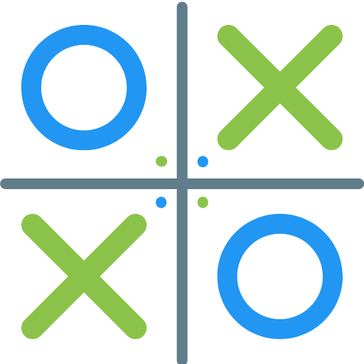 TicTacToe - playing with circl logo