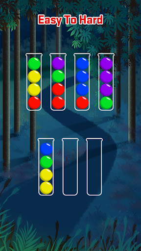 Android application Ball Sort Puzzle screenshort