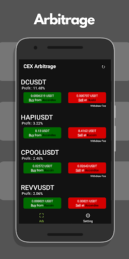 Crypto Arbitrage  CEX