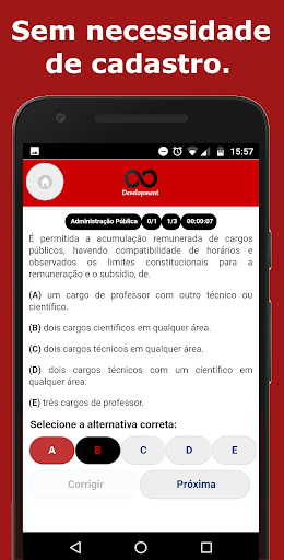 Simulado Concurso Advocacia Screen 3