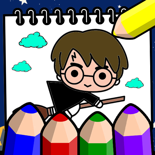 Hogwarts Wizard Coloring