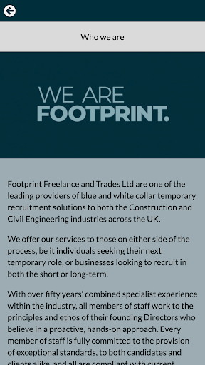 We Are Footprint Screen 3
