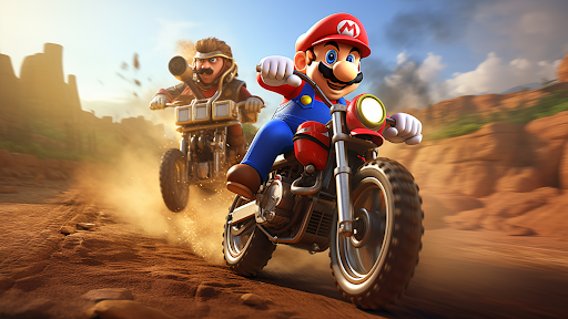 Android application Stunt Bike Mania: Ride to Fame screenshort