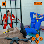 Cover Image of Unduh Gangster Jail Prison Escape: Top New Prisoner Game  APK