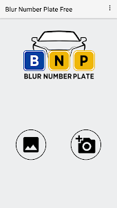 Blur Number Plate