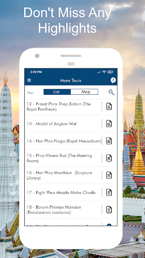 Screenshot of Bangkok Grand Palace Guide