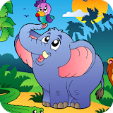 Animal Word Puzzle for Kids icon