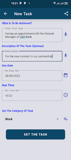 ToDo List+ Screen 3