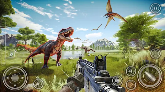 jeux de dinosaure: chasse dino – Applications sur Google Play