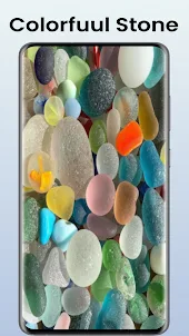 Hình nền đá đầy màu sắc