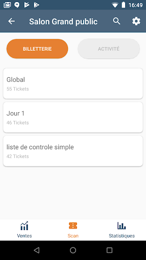 Android application Yurplan Pro - Entry v3 screenshort