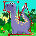 Dinosaur Kids Connect the Dots Apk