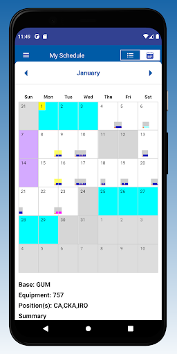 SkedFlex Screen 3