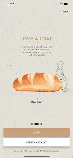 Android application LOVE A LOAF Citizen Club screenshort