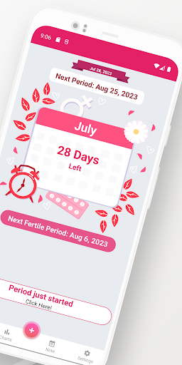 Period tracker for women Screen 2