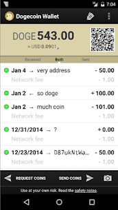 DOGECOIN WALLET for PC 1