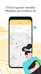 screenshot of Mooney App: pagamenti digitali
