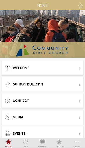 Android application Community Bible Church NW screenshort