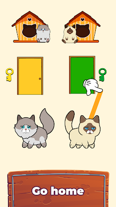 Cat Rush Puzzle: Draw To Saveのおすすめ画像3