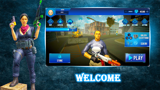 Special Commando Strikes : PVP 3D Shooting Game 1.0.3 APK screenshots 1