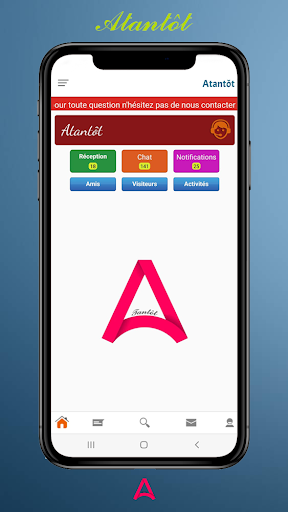 Android application ATantot - Chat Belgium screenshort