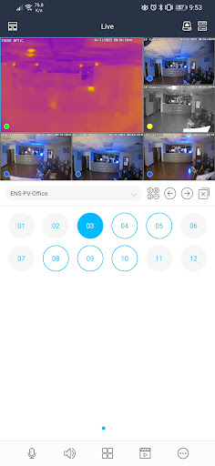 Android application ENS Ti screenshort
