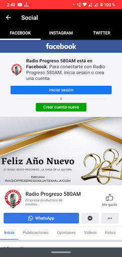 Radio Progreso Guatemala Screen 3