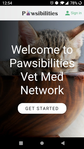 Android application Pawsibilities screenshort
