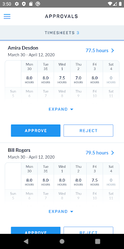 Anteprima dell'app