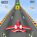 GT Mega Ramp Airplane Stunts:Airplane Driving Game Apk