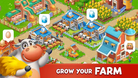 Farm City: Farming & Building MOD APK (Unlimited Gold, Cash)