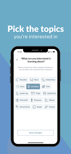 Android application Physio Network Research Review screenshort