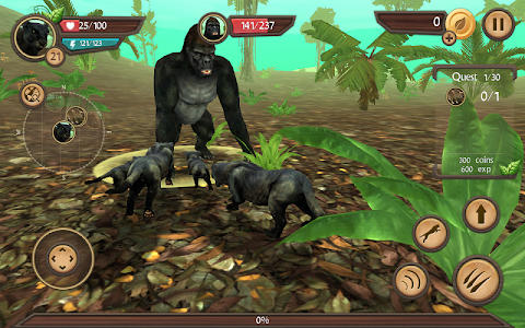 Wild Panther Sim 3Dのおすすめ画像5