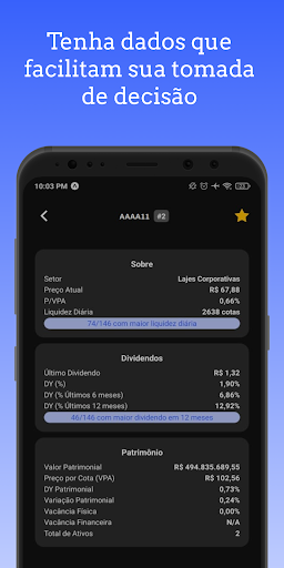 FII Rank - Fundos Imobiliários Screen 2