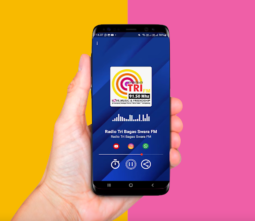 Android application Radio Tri Bagas Swara FM screenshort