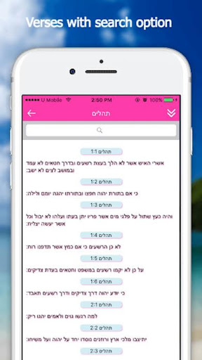 Bible App - Hebrew (Offline) Screen 3