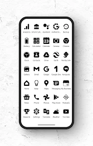 Zwart - Black Icon Pack - Apps On Google Play